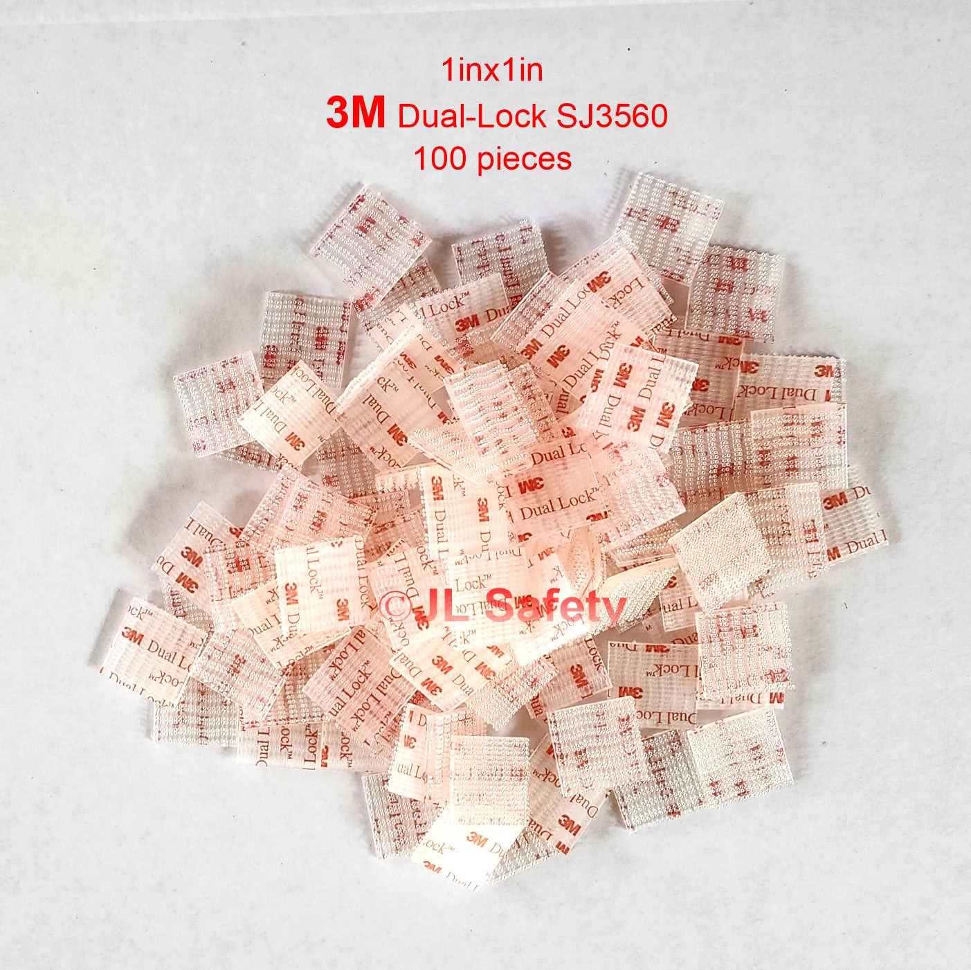 3M Dual Lock Reclosable Fastener SJ3560 250 – Clear, 3/4 In X 4 Ft – Heavy Duty Hook & Loop