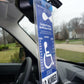 Handicapped Disabled Parking Placard Protective Car Holder