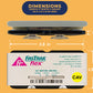 EZ Pass-Mate™ Black - Universal FasTrak Toll Pass Holder by JL Safety. Sturdy Toll Tag Holder for ALL FasTrak models including FasTrak Flex CAV and FasTrak Standard / Switchable & HOV. Comes with 3 Suction Cup Sizes and 2 Extra Strips. Made in USA