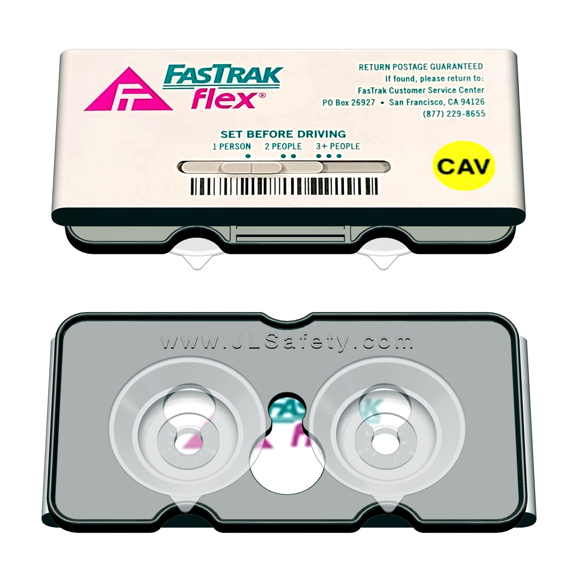 EZ Pass Mounting Kit - 3M Dual Lock Tape - 2 Sets of Peel-and