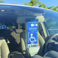 Mirortag™ Holder with Hook & Charm Options- Handicap Placard Holder. Easily Protect, Display & Put Away Your Handicap tag. Magnetically Attach & Detach Your Placard with Your Eyes Closed. Made in USA