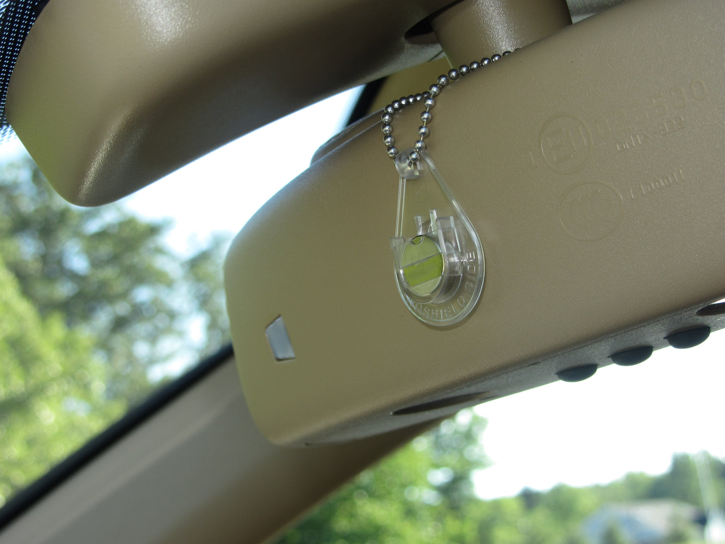 MirorTag Charm™- Student Pick Up Permit Holder & Protector. Magnetically Display & Store Away your Tag. Made in USA