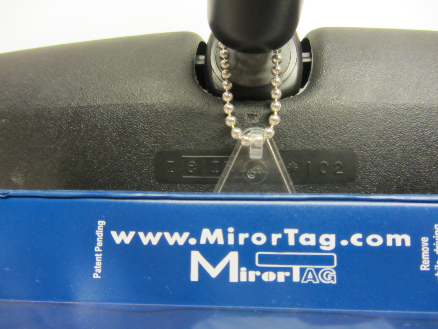 MirorTag Charm™- Student Pick Up Permit Holder & Protector. Magnetically Display & Store Away your Tag. Made in USA