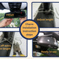 Mirortag™ Holder with Hook & Charm Options- Handicap Placard Holder. Easily Protect, Display & Put Away Your Handicap tag. Magnetically Attach & Detach Your Placard with Your Eyes Closed. Made in USA