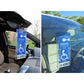 Mirortag™ Holder with Hook & Charm Options- Handicap Placard Holder. Easily Protect, Display & Put Away Your Handicap tag. Magnetically Attach & Detach Your Placard with Your Eyes Closed. Made in USA