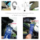 Mirortag™ Holder with Hook & Charm Options- Handicap Placard Holder. Easily Protect, Display & Put Away Your Handicap tag. Magnetically Attach & Detach Your Placard with Your Eyes Closed. Made in USA