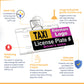 Car Sign or Emblem Holder for Taxi, Rideshare, EMS, Press, Student Pick-up Permit and Delivery Drivers. Removable Windshield Sign Display. Attach & Remove Easily !
