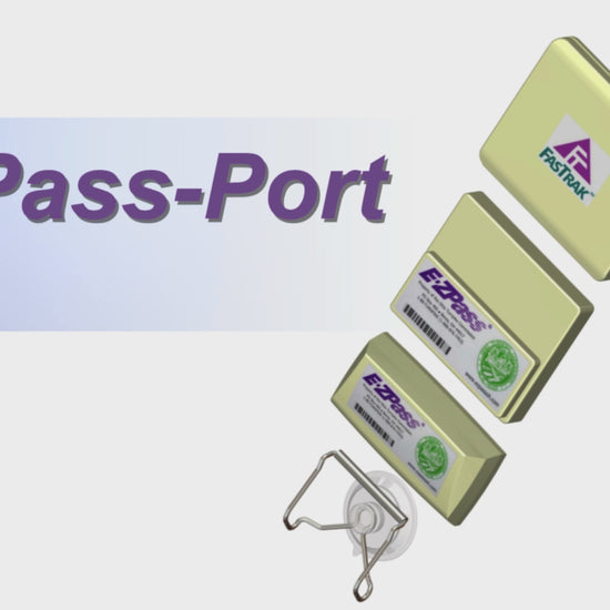 EZ Pass-Port™ Unbreakable Toll Pass Holder
