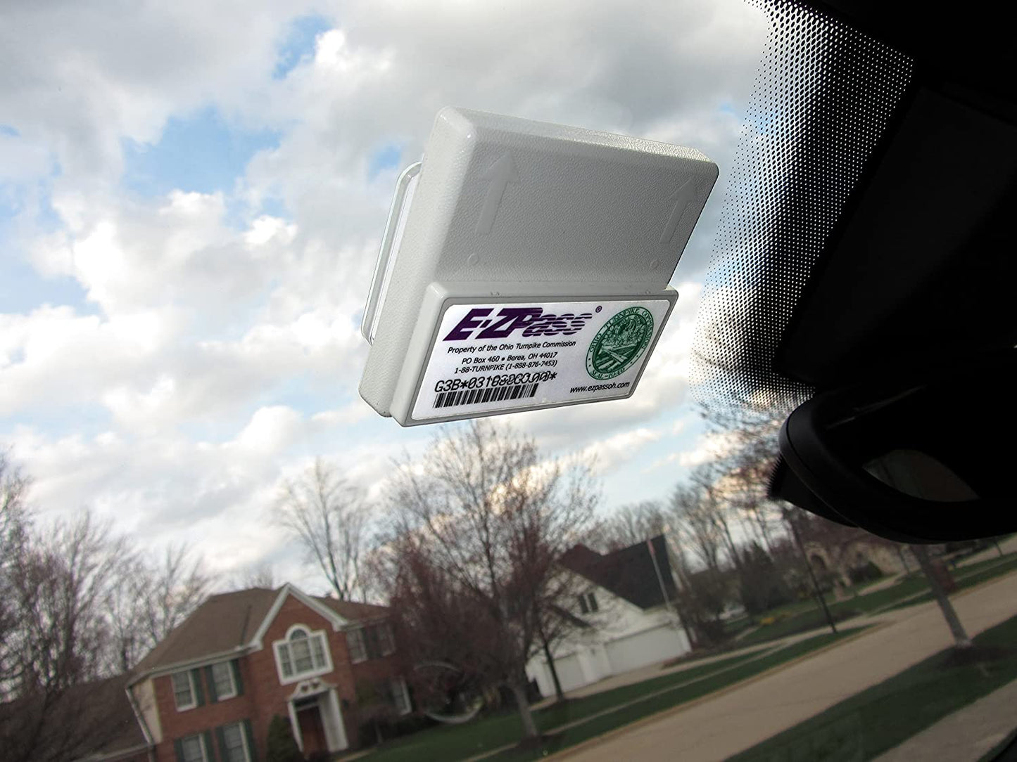 Mounting iPass/EZPass to Front License Plate?