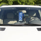 handicap parking permit holder easily displayed and seen. Made in USA