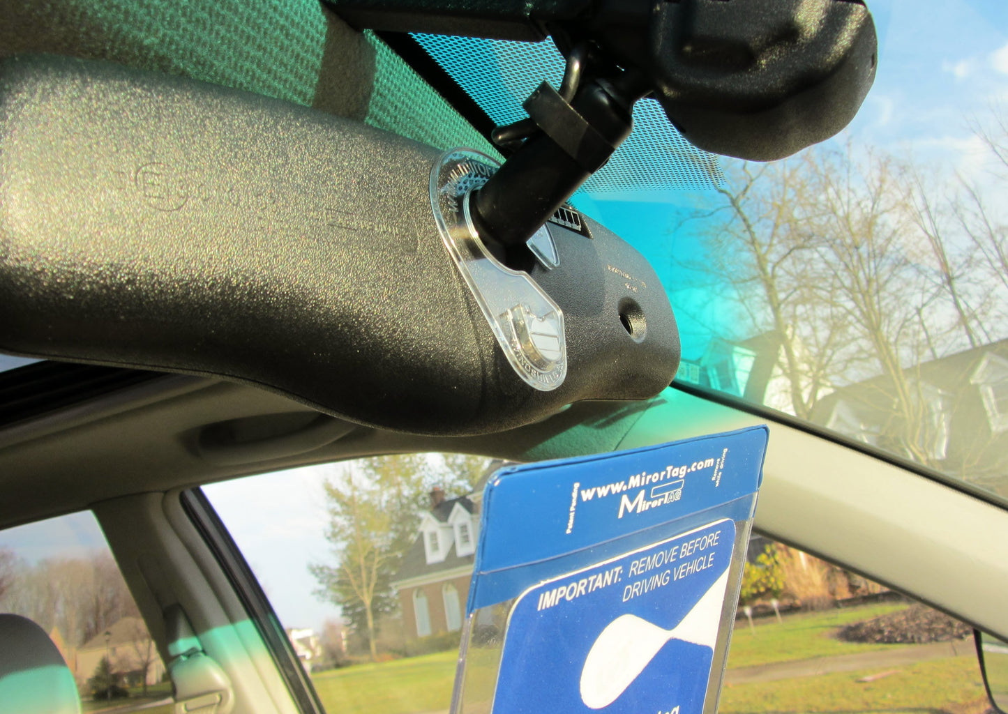 conveniently attach and detach your hanicap parking placard with ease