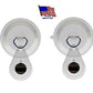 2 suction cup with magnet charms. made in USA